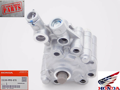 Honda Oil Pump Assembly  XR600R XR650L Oil Pump Assembly 15100-MY6-670 New OEM