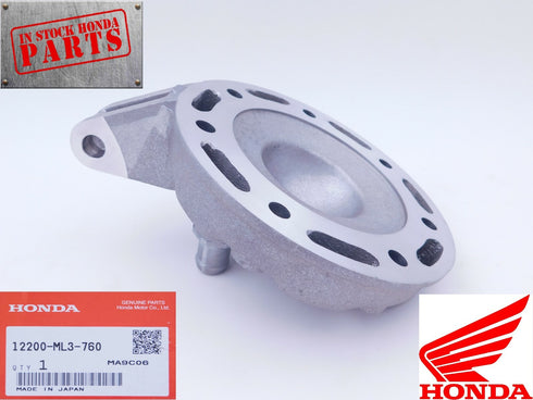 HONDA CYLINDER HEAD 1991-2001 CR500R 12200-ML3-760 GENUINE OEM