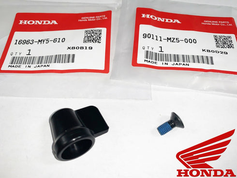 HONDA FUEL PETCOCK ON/OFF LEVER & SCREW - FITS MANY MODELS! VT1100 VT750 VTX1300