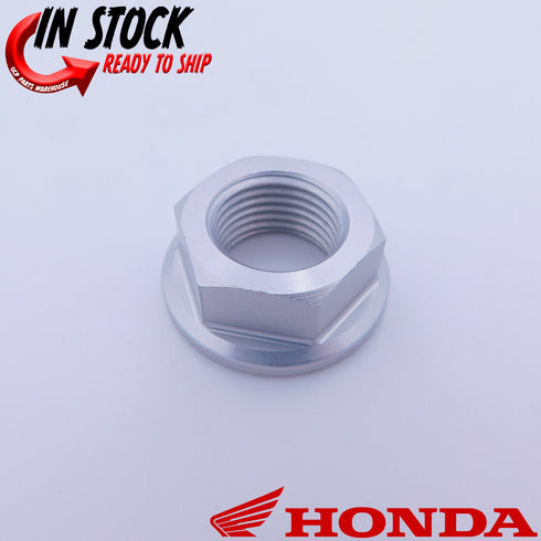 NEW OEM HONDA FRONT AXLE NUT 2002-2020 CR125 CR250 CRF450R CRF250R 90301-KZ4-J40