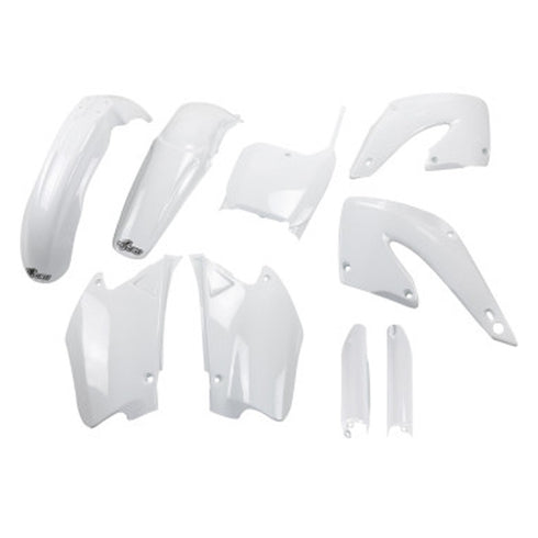 HONDA FULL BODY PLASTIC FENDER KIT W FORK GUARDS HONDA 2000-2001 CR125 CR250R