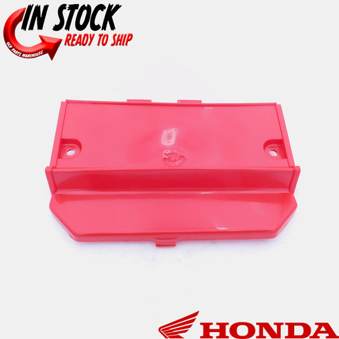 NEW OEM HONDA FOURTRAX 300 TRX300 BATTERY COVER RED 80311-HM4-730ZB