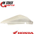 HONDA RIGHT SIDE NUMBER PLATE ROSS WHITE FENDER BLACK 2023-2024 XR150L OEM NEW