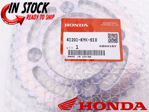 HONDA REAR WHEEL SPROCKET 38T 2013 - 2023 CRF110F GENUINE OEM NEW FACTORY