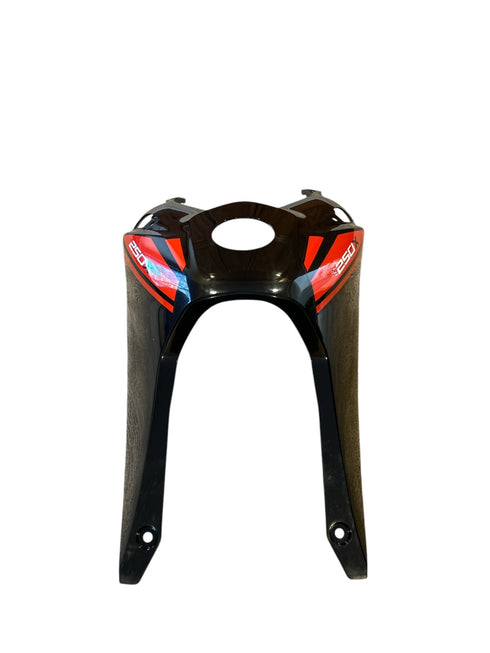 HONDA FRONT CENTER GAS TANK FUEL TANK COVER FENDER 06-2024 TRX250X EX OEM BLK