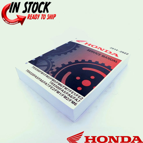 NEW OEM HONDA 2014-2022 TRX500 TRX520 FORETRAX FOREMAN FM FE FA SERVICE MANUAL