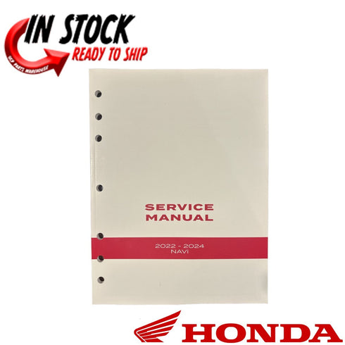 HONDA SERVICE MANUAL BOOK 2022-24 NAVI NVA110B GENUINE OEM NEW AUTHENTIC