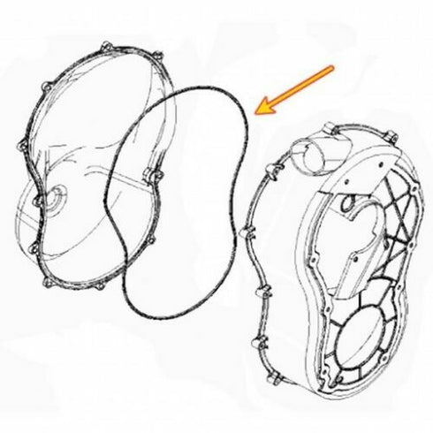 POLARIS CLUTCH COVER SEAL 2013-2020 XP Ranger Sportsman 1000 900 850 5521802