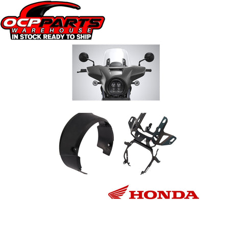 HONDA WINDSCREEN FAIRING KIT W ATTACHMENT STAY 2021-2024 REBEL 1100 OEM NEW