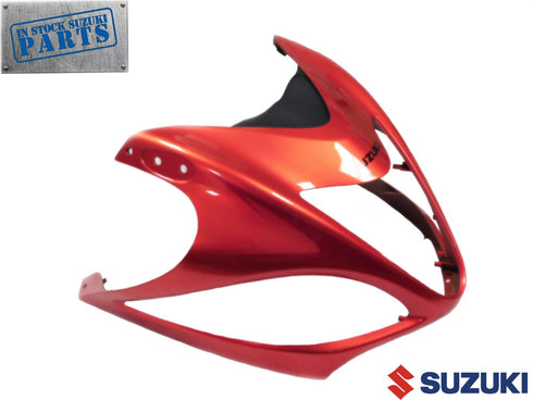 NEW 2008 SUZUKI HAYABUSA GSX1300R OEM ORANGE UPPER NOSE FAIRING 94401-15H01-YME