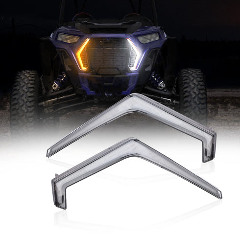 FRONT AND REAR ACCENT FANG LIGHT KIT 2019-2024 POLARIS RZR XP 4 TURBO 1000