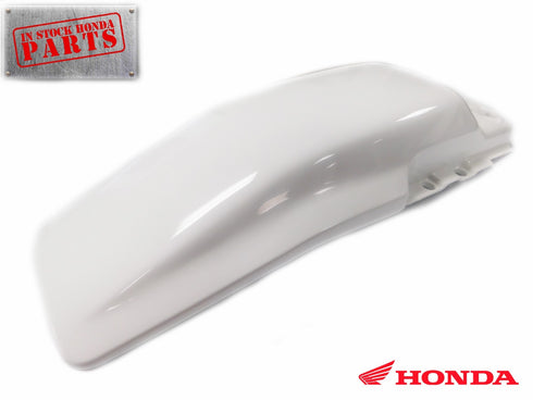 New Genuine Honda Rear Fender Shasta White 1985-2000 XR80 R XR100 R OEM