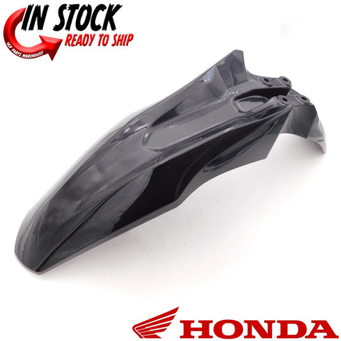 HONDA FRONT FENDER BLACK 2023-24 XR150L GENUINE OEM NEW 61100-KRH-660ZC