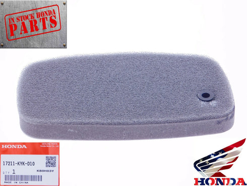 HONDA AIR FILTER 2019-2024 CRF110 GENUINE OEM  17211-KYK-D10 CLEANER ELEMENT