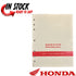 HONDA SERVICE MANUAL BOOK 2017-2022 REBEL 500 CMX500 OEM NEW GENUINE 61MKG05
