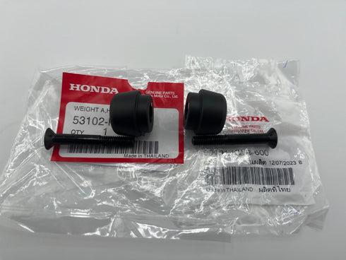 HONDA BAR END WEIGHT KIT 2014-2025 GROM 125 GENUINE OEM NEW 53102-K26-900