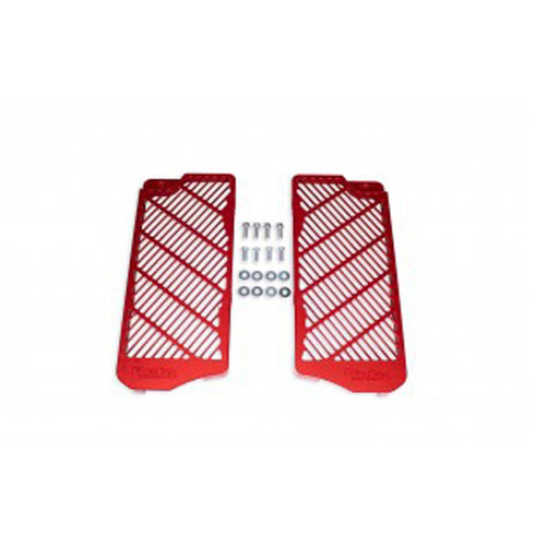 BETA RED RADIATOR GUARDS BILLET ALUMINUM 125-500 RR/RACE/RR-S/RS 2T OEM