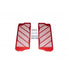 BETA RED RADIATOR GUARDS BILLET ALUMINUM 125-500 RR/RACE/RR-S/RS 2T OEM