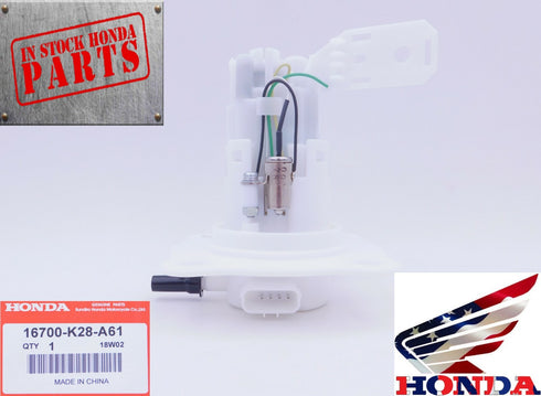 HONDA FUEL PUMP ASSEMBLY 2019-2024 CRF110F CRF125F FB GENUINE OEM 16700-K28-A61