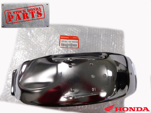 New Chrome Rear Fender 1972-1977 Z50 A K3-K6 Genuine Honda Mud Rock Guard OEM