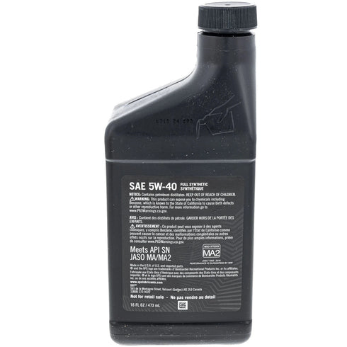 CAN AM OIL CHANGE KIT 4T 5W-40 FULL SYNTHETIC 500 V-TWIN