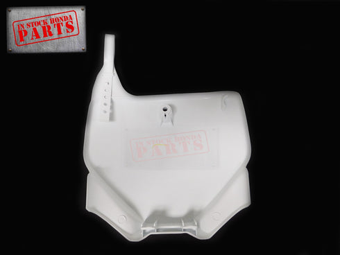 2003 - 2008 CRF150 F CRF230 F OEM New Honda Front Visor Number Plate (IN STOCK)