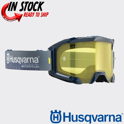 2023 HUSQVARNA VELOCITY 4.5 GOGGLES MOTOCROSS OFFROAD ENDURO MADE BY LEATT