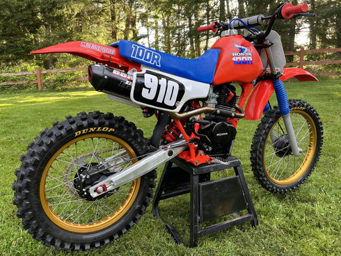 BBR D3 FULL EXHAUST 1985-2023 XR80/CRF80/XR100/CRF100 240-HXR-1031 AL-SS-CF