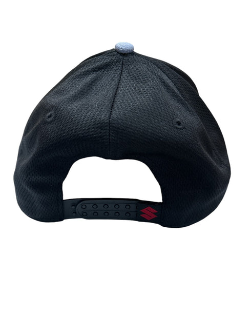 SUZUKI  HAT CAP SNAP BACK HAYABUSA KANJI LOGO BLACK/RED  GENUINE OEM NEW