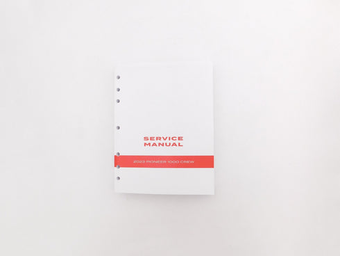 HONDA SERVICE MANUAL REPAIR BOOK 2023 PIONEER 1000 / CREW OEM AUTHENTIC 61HL800