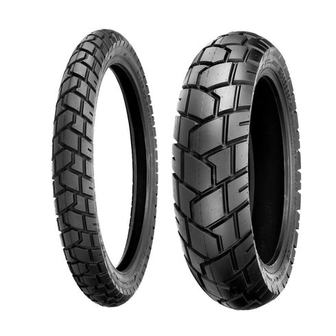 SHINKO 705 DUAL SPORT TIRE SET 90/90-21 130/80-17 FRONT / REAR