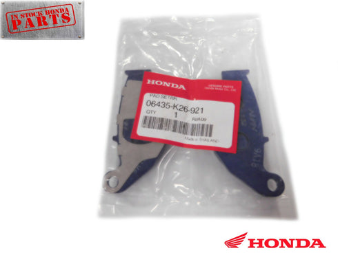 GENUINE HONDA REAR BRAKE PAD SET GROM 125 2014-2020 06435-k26-921 OEM