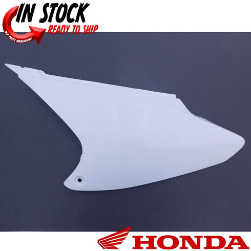 HONDA RH / LH SIDE COVER NUMBER PLATE 03-2014 CRF150F / 03-2014 CRF230F OEM NEW