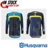 HUSQVARNA RAILED LIGHTWEIGHT MOTOCROSS OFFROAD ENDURO JERSEY - PICK SIZE / COLOR
