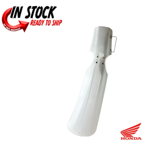 HONDA GENUINE FRONT FENDER 1993-2024 XR650 L OEM ROSS WHITE MUD GUARD OEM