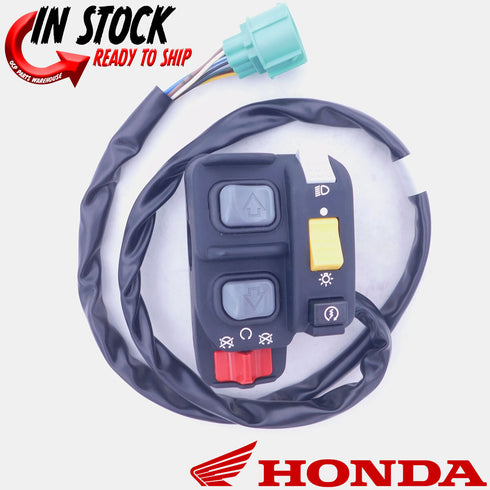 NEW OEM HONDA LEFT HANDLEBAR SWITCH TRX650 03-05 RINCON START/STOP SWITCH