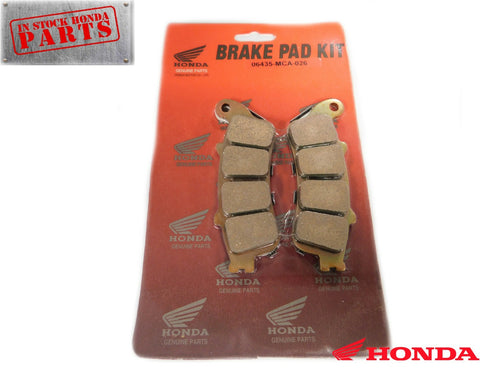 Genuine Honda Rear Brake Pads Pad Set 2001-2017 GL 1800 All Gold Wing F6B OEM