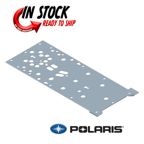 POLARIS SKID PLATE GLOSS BLACK GENUINE OEM Part 5438572-070 NEW