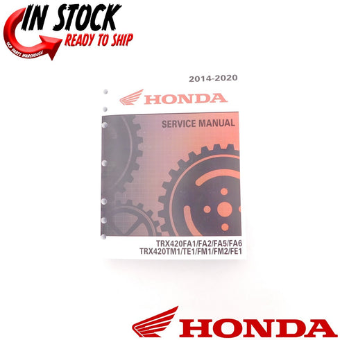 HONDA SERVICE MANUAL REPAIR BOOK TRX 420 RANCHER FA1 FA2 FA5 FA6 OEM AUTHENTIC