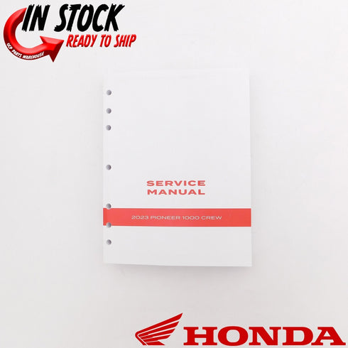 HONDA SERVICE MANUAL REPAIR BOOK 2023 PIONEER 1000 / CREW OEM AUTHENTIC 61HL800