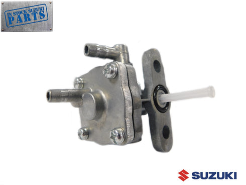 NEW OEM FUEL PETCOCK VALVE 1984 - 1987 SUZUKI LT50 LT 50 QUADRUNNER 44300-04450