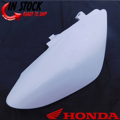 HONDA RIGHT SIDE NUMBER PLATE COVER 2013-2021 CRF50F GENUINE OEM NEW