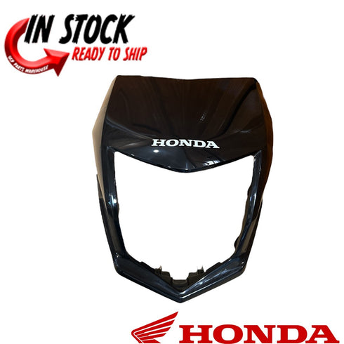 HONDA HEADLIGHT VISOR COVER COWL 2023-2024 XR150L GENUINE OEM NEW 61300-KRH-J00