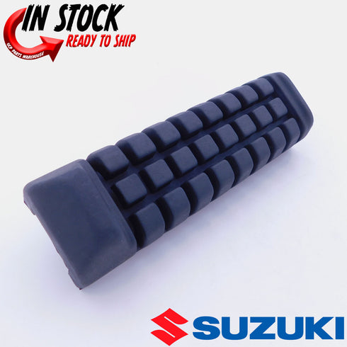 SUZUKI FOOT PEG REST RUBBER 1987 - 2006 LT80 LT 80 QUAD 43551-40B00 OEM NEW
