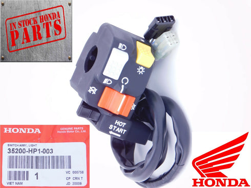 GENUINE HONDA OEM 2004-2007 TRX450R LEFT HANDLEBAR SWITCH 35200-HP1-003
