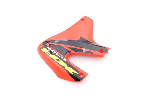 HONDA RIGHT SIDE RADIATOR SHROUD (FIGHTING RED) 2000-2007 XR650R (03 DECAL) OEM