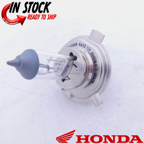 NEW OEM HONDA HEADLIGHT BULB 95-03 TRX400FW 98-01 TRX450S 45/45W H4 STANLEY
