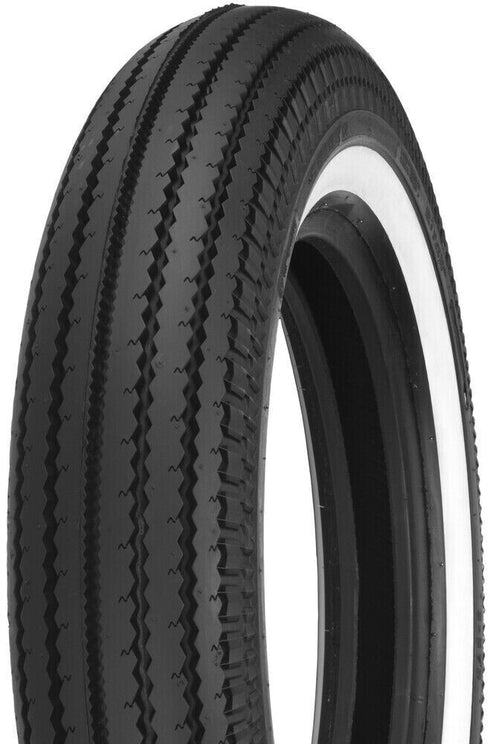 Shinko 270 Super Classic Cruiser Whitewall Front or Rear Tire | 4.00-18 | 64 H