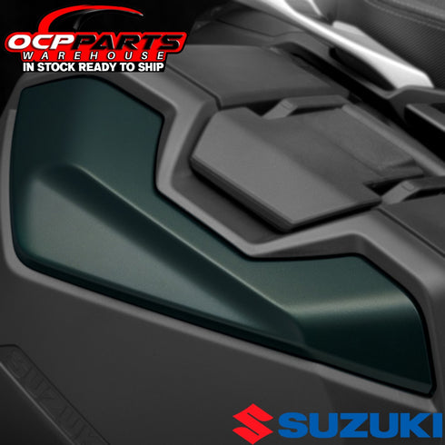 NEW 2024 GENUINE SUZUKI GSX-S 1000 GX PEARL MATTE SHAWDOW GREEN SIDE CASE INSERT