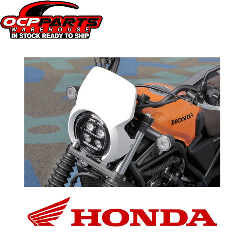HONDA HEADLIGHT VISOR 2023-24 SCL500 SCRAMBLER GENUINE OEM 08R71-K3S-JA0